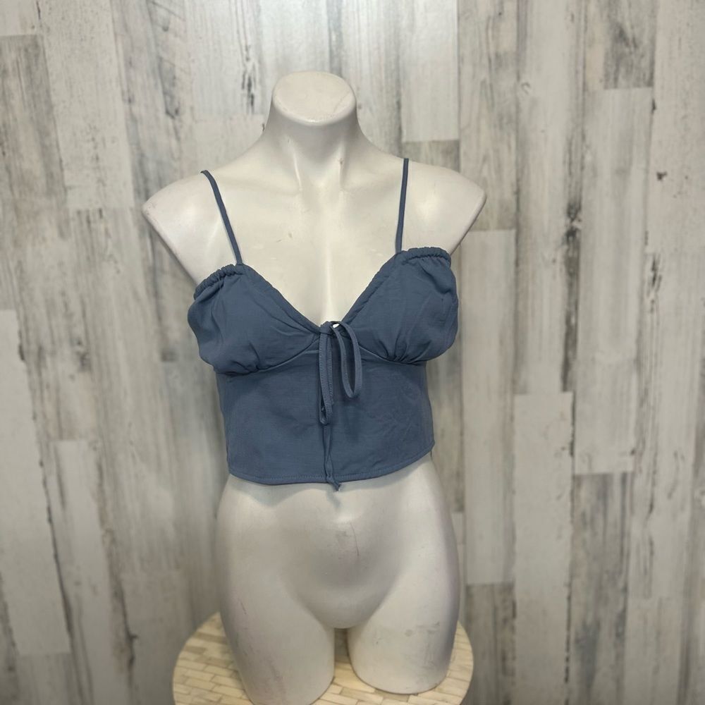 Blue tank top
